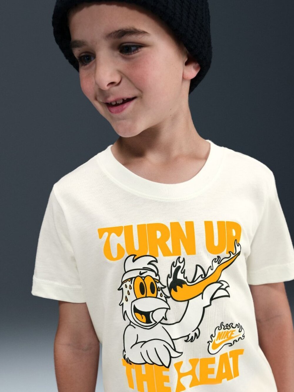 Nike Kid's Sportswear Turn up the Heat Graphic T-Shirt